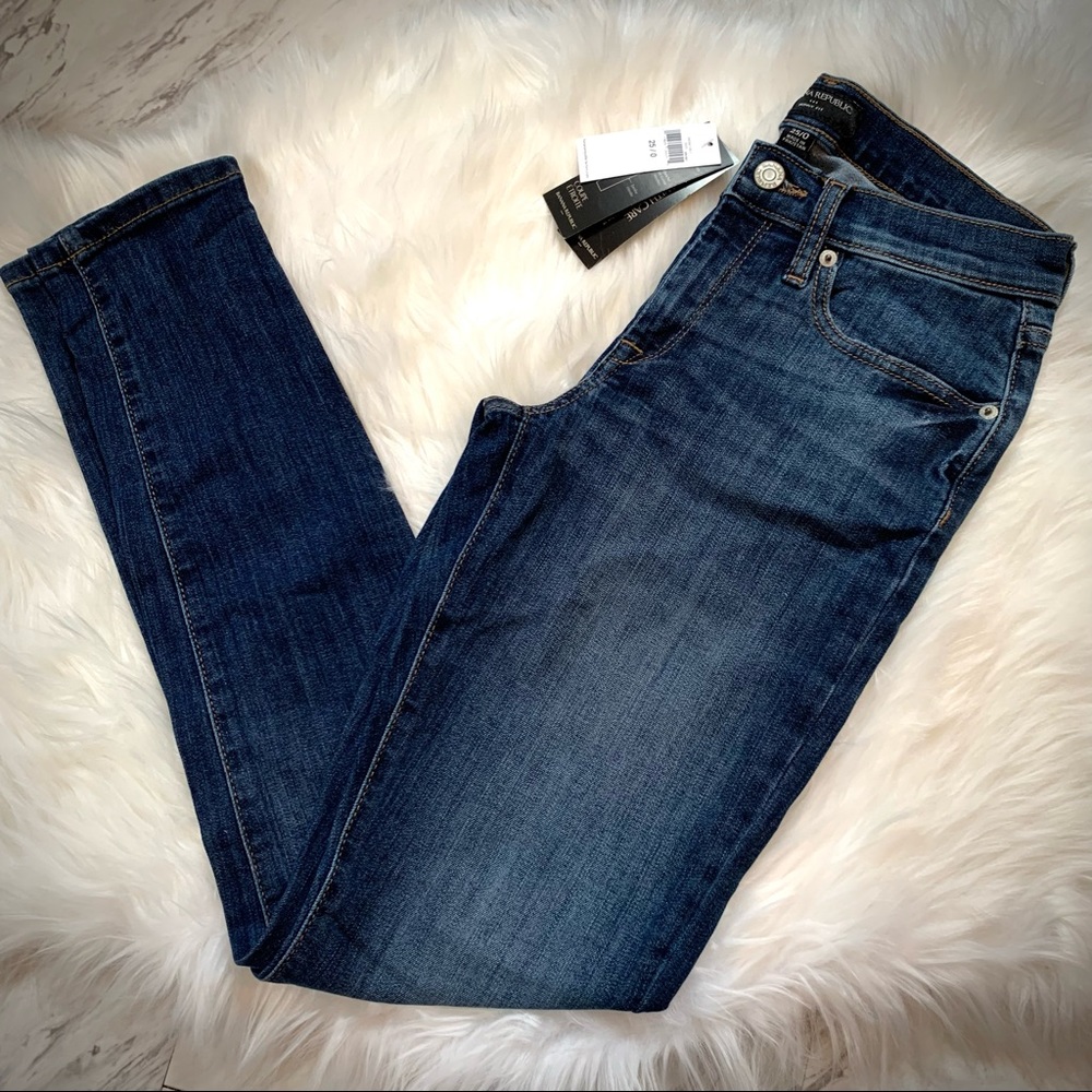 🆕 Banana Republic Factory Skinny Fit Jeans Size 25 / 0 👖